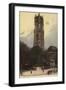 Postcard Depicting La Tour Saint-Jacques-null-Framed Photographic Print