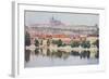 Postcard Depicting Mala Straha and Hradcany Castle, Prague, 1922-null-Framed Giclee Print