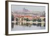 Postcard Depicting Mala Straha and Hradcany Castle, Prague, 1922-null-Framed Giclee Print