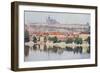 Postcard Depicting Mala Straha and Hradcany Castle, Prague, 1922-null-Framed Giclee Print