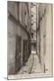 Postcard Depicting Old Paris-null-Mounted Photographic Print