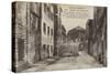 Postcard Depicting Old Paris-null-Stretched Canvas