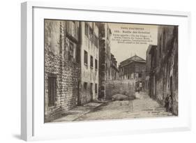 Postcard Depicting Old Paris-null-Framed Photographic Print