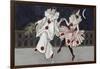 Postcard Depicting Pierrot and His Companion, c.1900-Florence Hardy-Framed Giclee Print