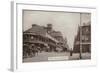 Postcard Depicting Rissik Street in Johannesburg-null-Framed Photographic Print