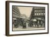 Postcard Depicting Rue Saint-Lazare in Paris, C.1900 (Photolitho)-French Photographer-Framed Giclee Print