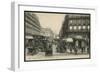 Postcard Depicting Rue Saint-Lazare in Paris, C.1900 (Photolitho)-French Photographer-Framed Giclee Print