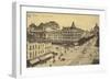 Postcard Depicting the Avenue De Keyser-null-Framed Photographic Print