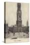 Postcard Depicting the Belfry of Bruges-null-Stretched Canvas