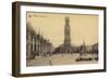 Postcard Depicting the Belfry of Bruges-null-Framed Photographic Print