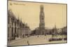 Postcard Depicting the Belfry of Bruges-null-Mounted Photographic Print