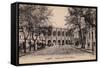 Postcard Depicting the Boulevard Victor-Hugo and the Roman Amphitheatre-null-Framed Stretched Canvas