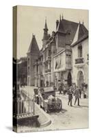 Postcard Depicting the Casino in Pourville-null-Stretched Canvas