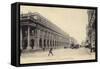 Postcard Depicting the Cours Du Chapeau-Rouge-null-Framed Stretched Canvas