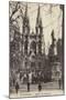 Postcard Depicting the Eglise Des Reformes and the Monument Des Mobiles-null-Mounted Photographic Print