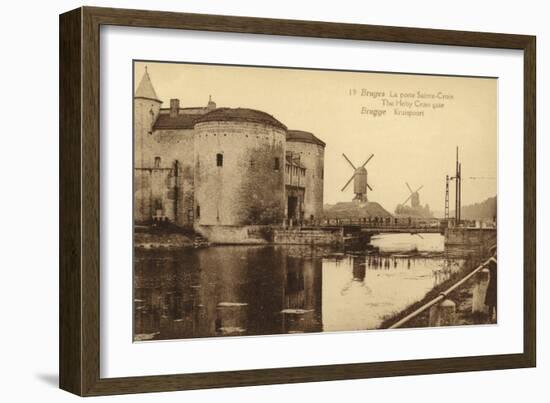 Postcard Depicting the Holy Cross Gate-null-Framed Photographic Print