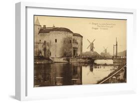 Postcard Depicting the Holy Cross Gate-null-Framed Photographic Print