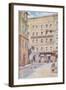 Postcard Depicting the House in Salzburg Where Wolfgang Amadeus Mozart was Born, 1912-Hans Nowack-Framed Giclee Print