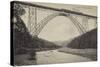 Postcard Depicting the Kaiser Wilhelm Bridge-null-Stretched Canvas