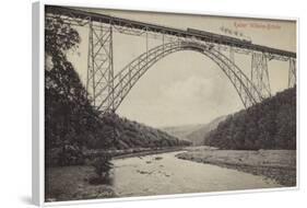 Postcard Depicting the Kaiser Wilhelm Bridge-null-Framed Photographic Print