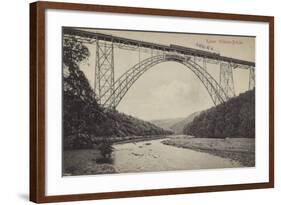 Postcard Depicting the Kaiser Wilhelm Bridge-null-Framed Photographic Print