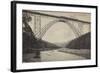 Postcard Depicting the Kaiser Wilhelm Bridge-null-Framed Photographic Print