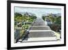 Postcard Depicting the Potemkin Steps, Odessa, circa 1900-null-Framed Giclee Print