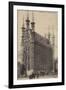 Postcard Depicting the Town Hall in Leuven-null-Framed Premium Photographic Print