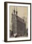 Postcard Depicting the Town Hall in Leuven-null-Framed Photographic Print