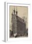 Postcard Depicting the Town Hall in Leuven-null-Framed Photographic Print