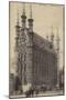 Postcard Depicting the Town Hall in Leuven-null-Mounted Photographic Print