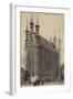 Postcard Depicting the Town Hall in Leuven-null-Framed Photographic Print