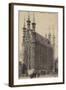 Postcard Depicting the Town Hall in Leuven-null-Framed Photographic Print