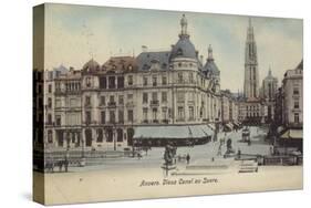 Postcard Depicting the Vieux Canal Au Sucre-null-Stretched Canvas