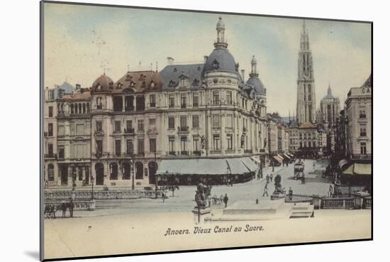 Postcard Depicting the Vieux Canal Au Sucre-null-Mounted Photographic Print