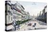 Postcard Depicting Wenceslas Square, Prague, 1909-null-Stretched Canvas