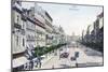 Postcard Depicting Wenceslas Square, Prague, 1909-null-Mounted Giclee Print