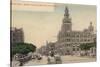 Postcard Depicting West Street in Durban-null-Stretched Canvas