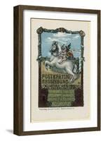 Postcard Exhibition, Munich, 1913-null-Framed Giclee Print