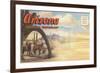 Postcard Folder, Arizona-null-Framed Premium Giclee Print