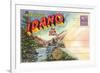 Postcard Folder, Beautiful Idaho-null-Framed Premium Giclee Print