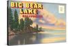 Postcard Folder, Big Bear Lake, California-null-Stretched Canvas