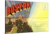 Postcard Folder, Boston, Mass.-null-Stretched Canvas