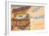 Postcard Folder, Bryce Canyon National Park, Utah-null-Framed Art Print