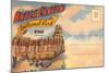 Postcard Folder, Bryce Canyon National Park, Utah-null-Mounted Art Print