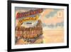 Postcard Folder, Bryce Canyon National Park, Utah-null-Framed Premium Giclee Print