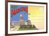 Postcard Folder, Greetings from Madison, Wisconsin-null-Framed Premium Giclee Print