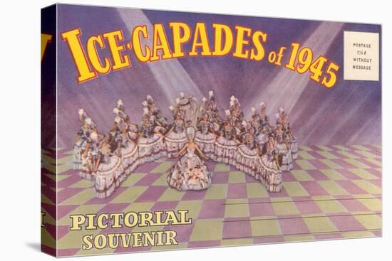 Postcard Folder, Ice-Capades of 1945-null-Stretched Canvas