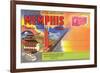 Postcard Folder, Memphis, Tennessee-null-Framed Art Print