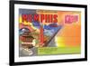 Postcard Folder, Memphis, Tennessee-null-Framed Art Print